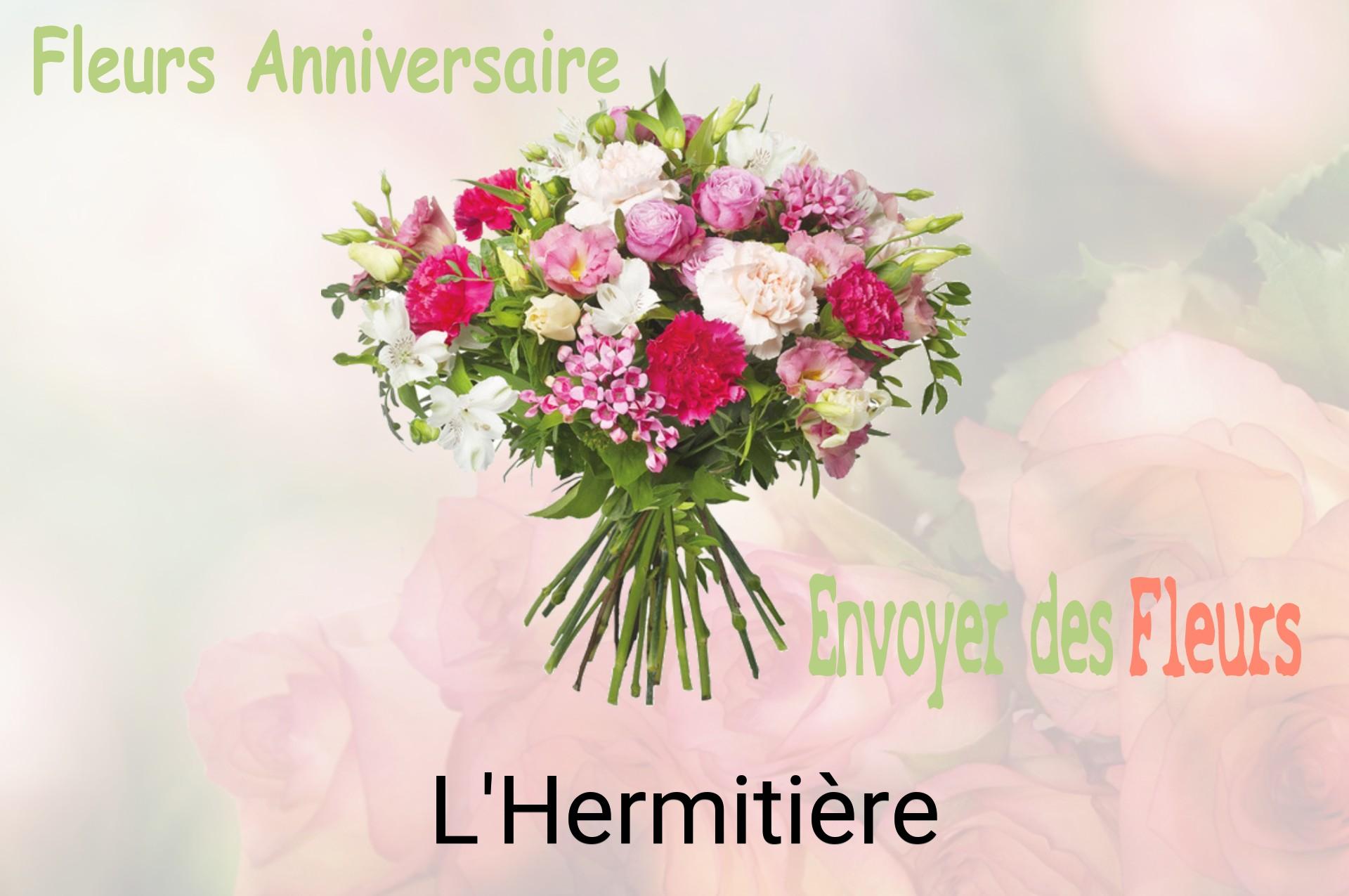 Bouquet de fleurs d’anniversaire livré à L'Hermitière